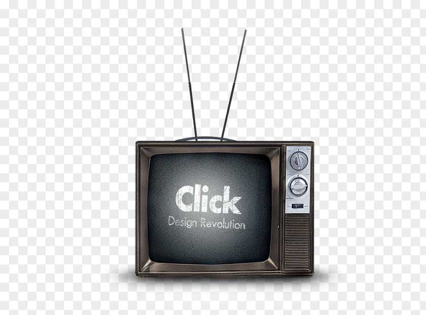 Retro TV Television Set Network PNG