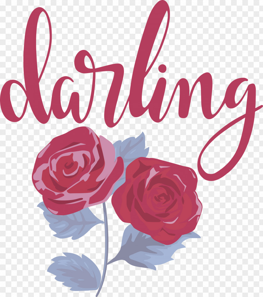 Darling Wedding PNG