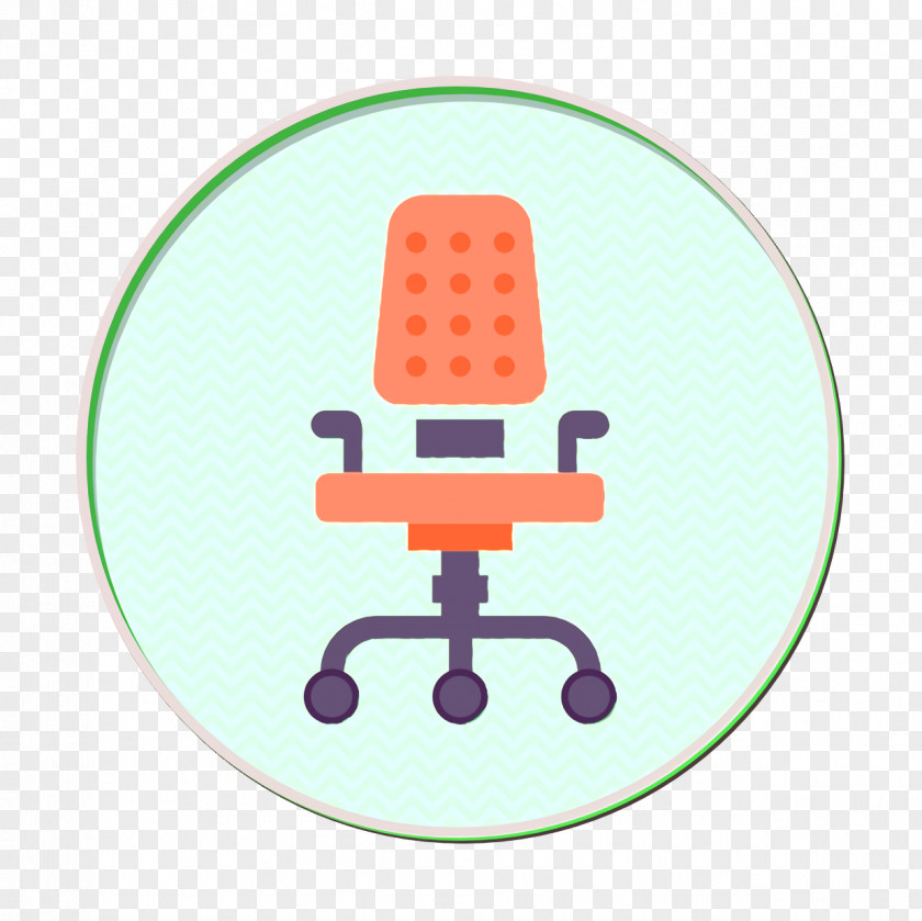 Desk Chair Icon Business And Finance PNG