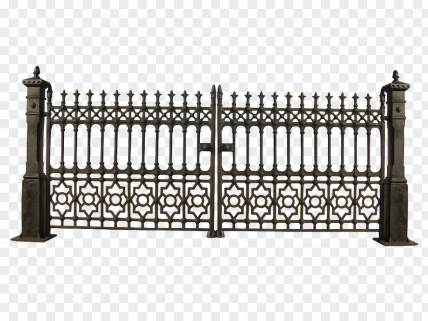 Gate File Iron Railing Wrought Clip Art PNG