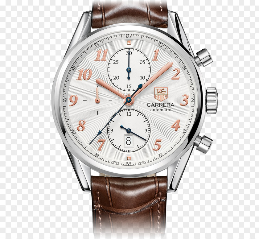 Effect Arabic Numerals Chronograph TAG Heuer Men's Carrera Calibre 1887 Watch 16 Day-Date PNG