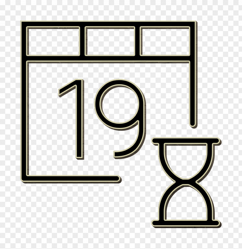Interaction Set Icon Calendar Time PNG
