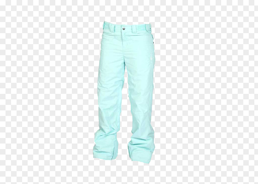 Jeans Waist Turquoise PNG