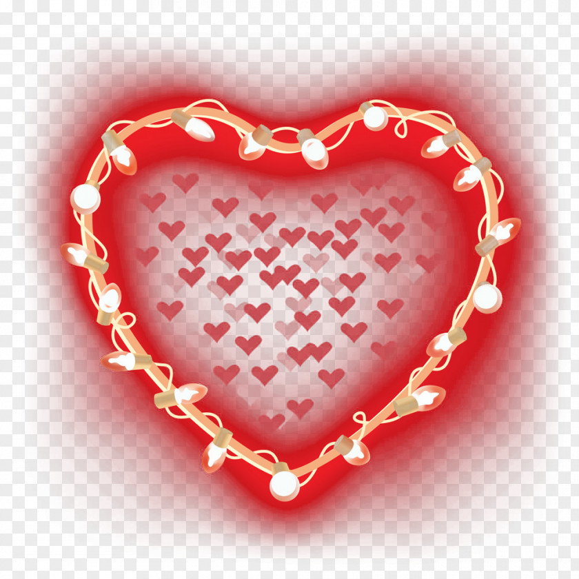 Love Red Lights Lighting PNG