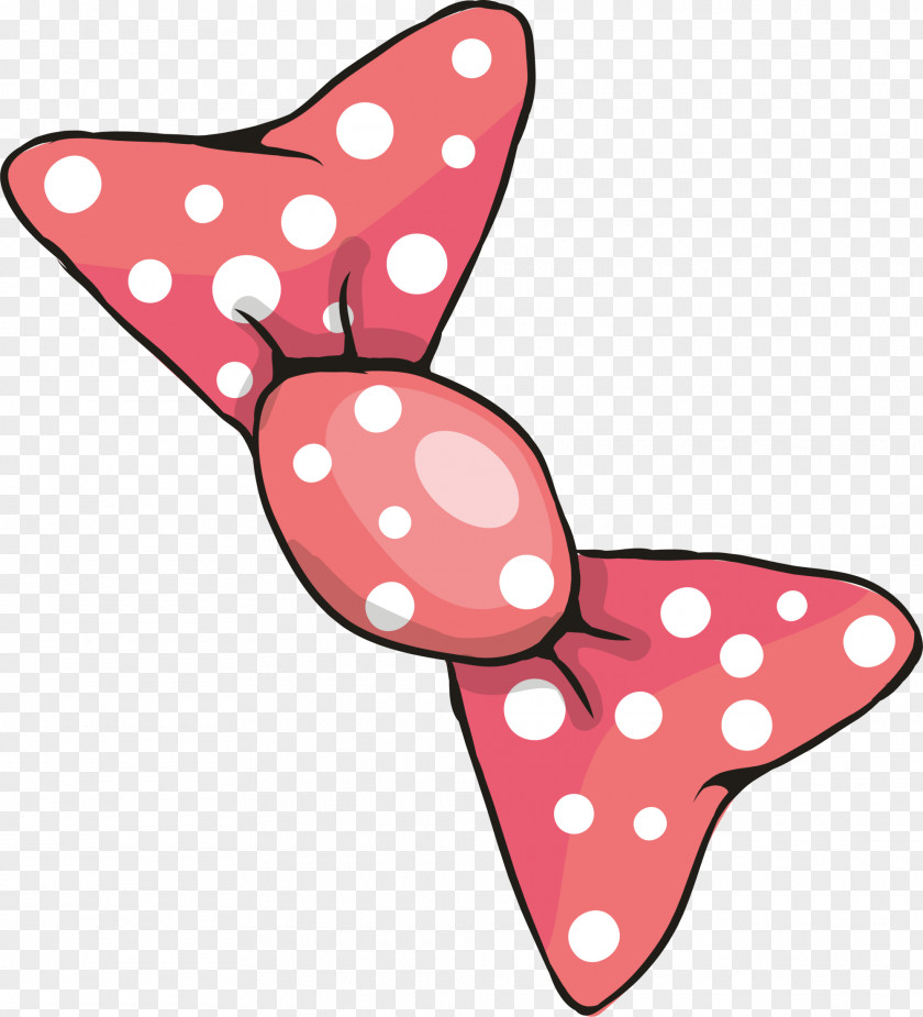 Pink Cartoon Bow Tie Adobe Illustrator Clip Art PNG