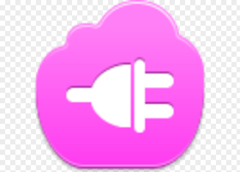 Pink Clouds Painted Plug-in Clip Art PNG