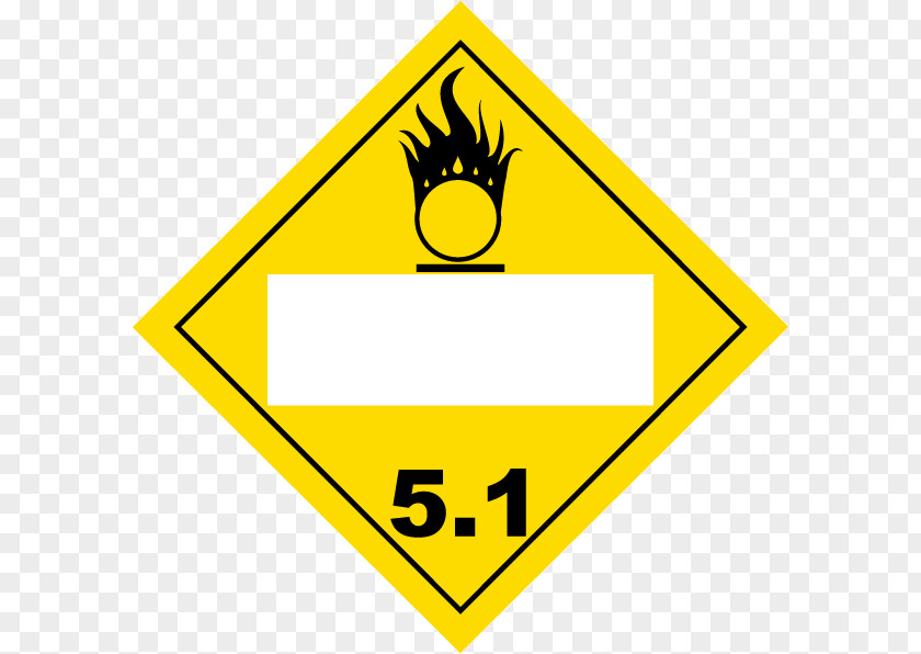 Placard Oxidizing Agent Dangerous Goods Combustibility And Flammability HAZMAT Class 2 Gases PNG