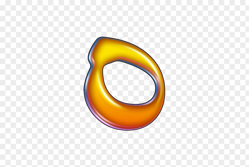 Water Drop Letter O Y PNG