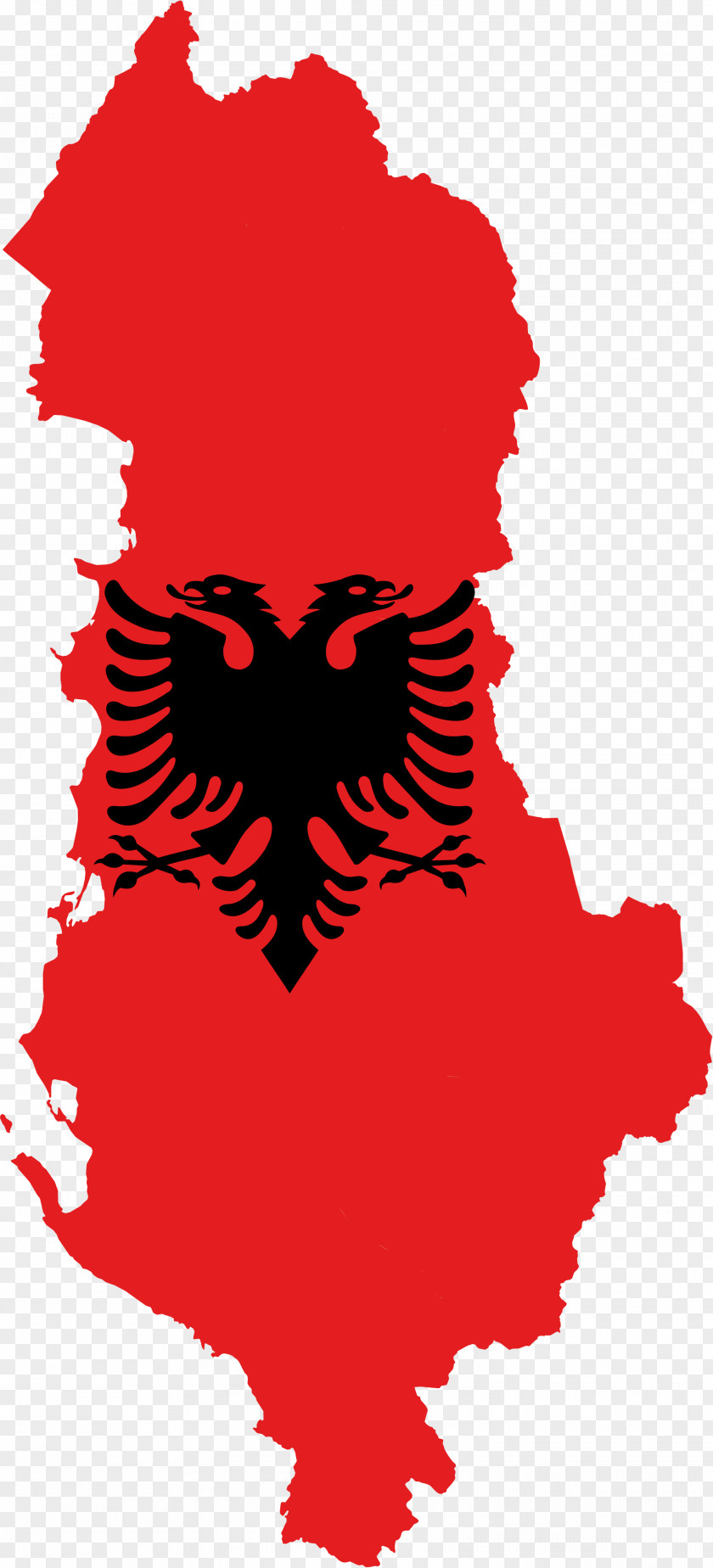 Flag Of Albania Map Albanian Riviera PNG
