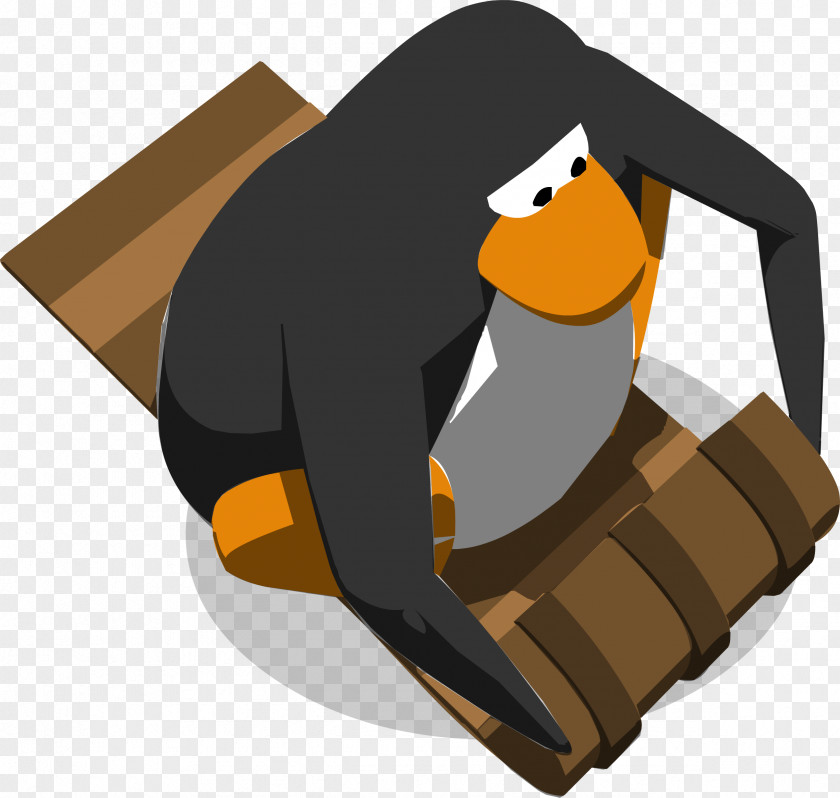 Penguin Club Clip Art Sled Toboggan PNG