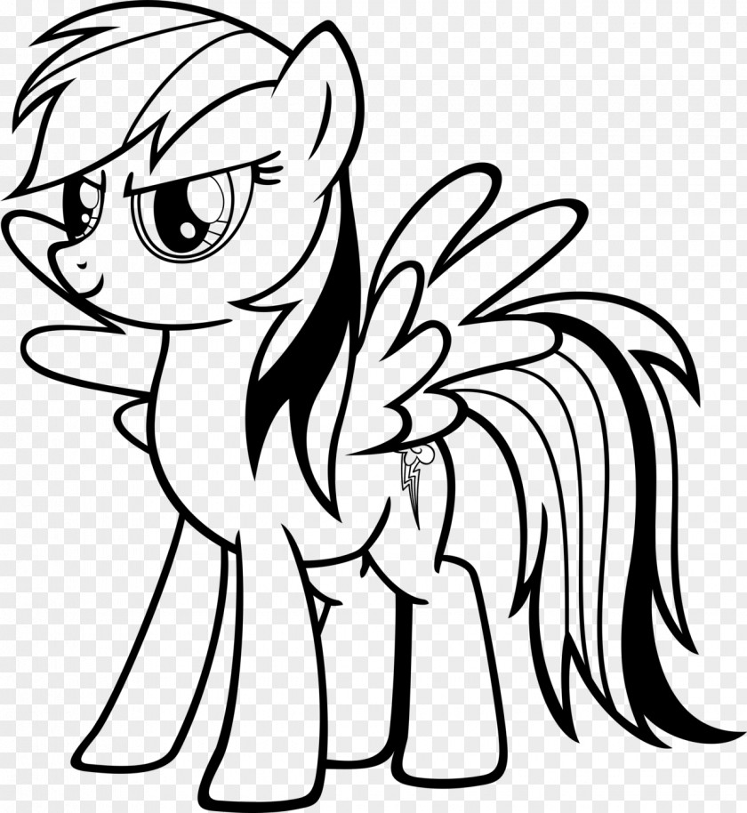 Shy Clipart Rainbow Dash My Little Pony Rarity Coloring Book PNG