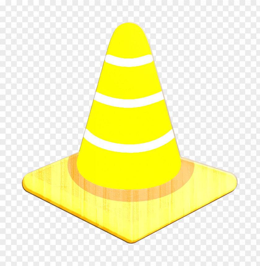 Urban Icon Security Traffic Cone PNG