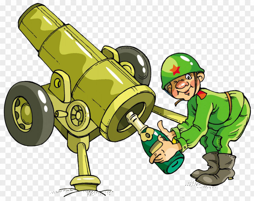 Artillery Clip Art February 23 Defender Of The Fatherland Day Holiday PNG