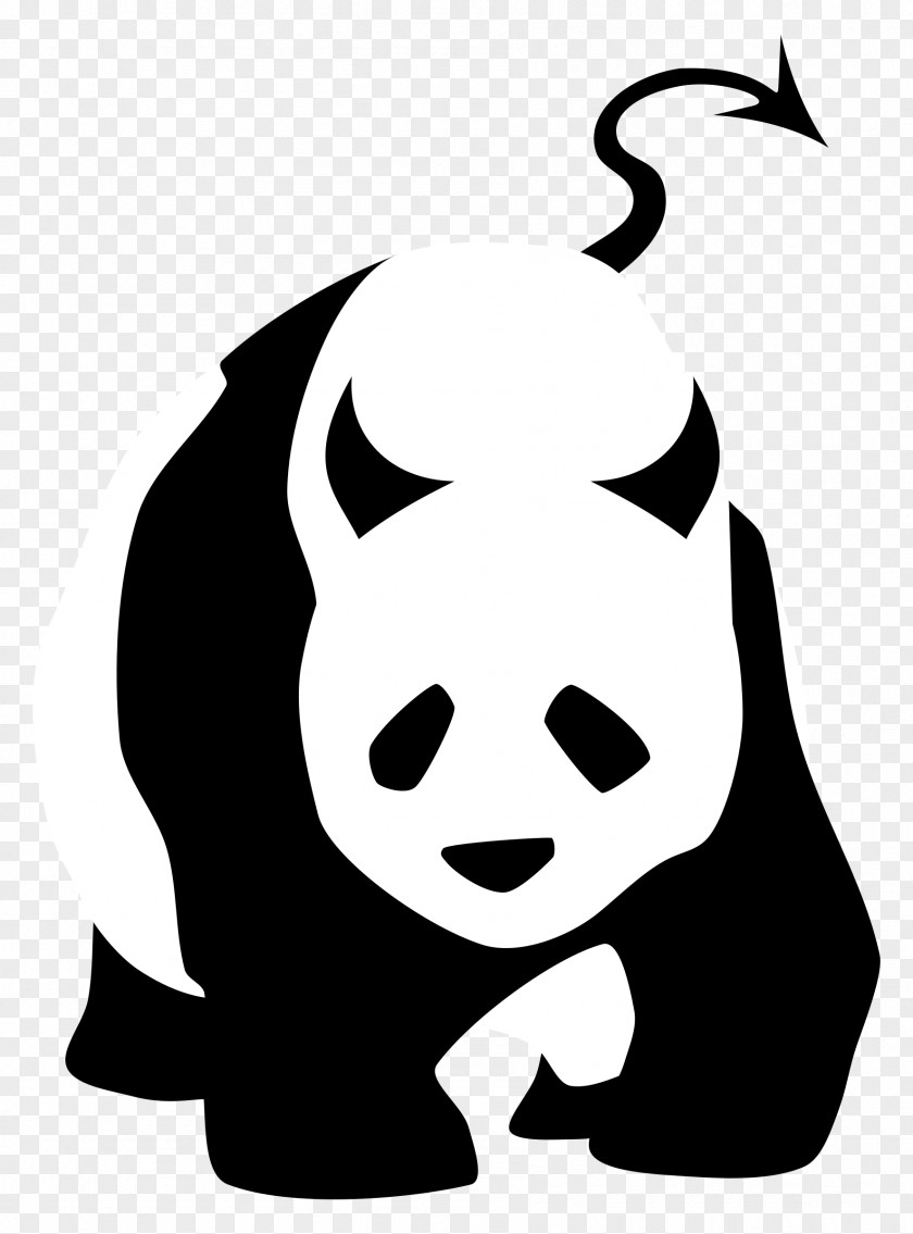 Bad Giant Panda Cuteness Clip Art PNG