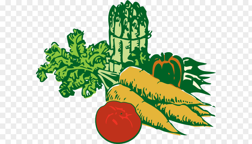 Food Garden Cliparts Veggie Burger Leaf Vegetable Fruit Clip Art PNG