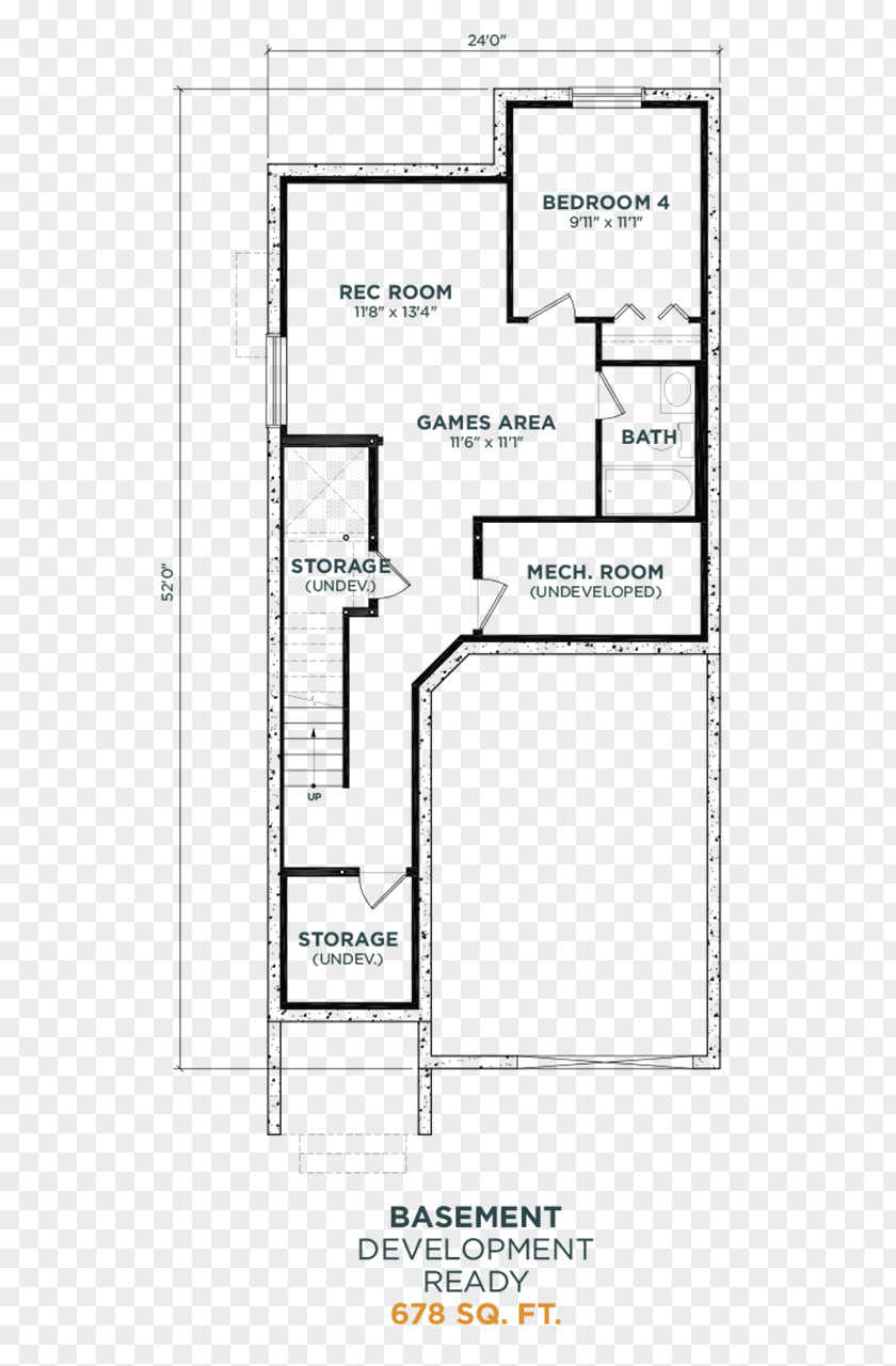 Line Floor Plan PNG