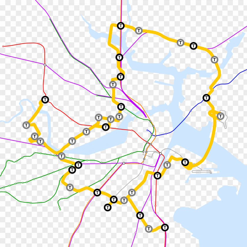 Massachusetts Bay Transportation Authority JFK/UMass Station Everett Bus Bellingham Square Urban Ring Project PNG