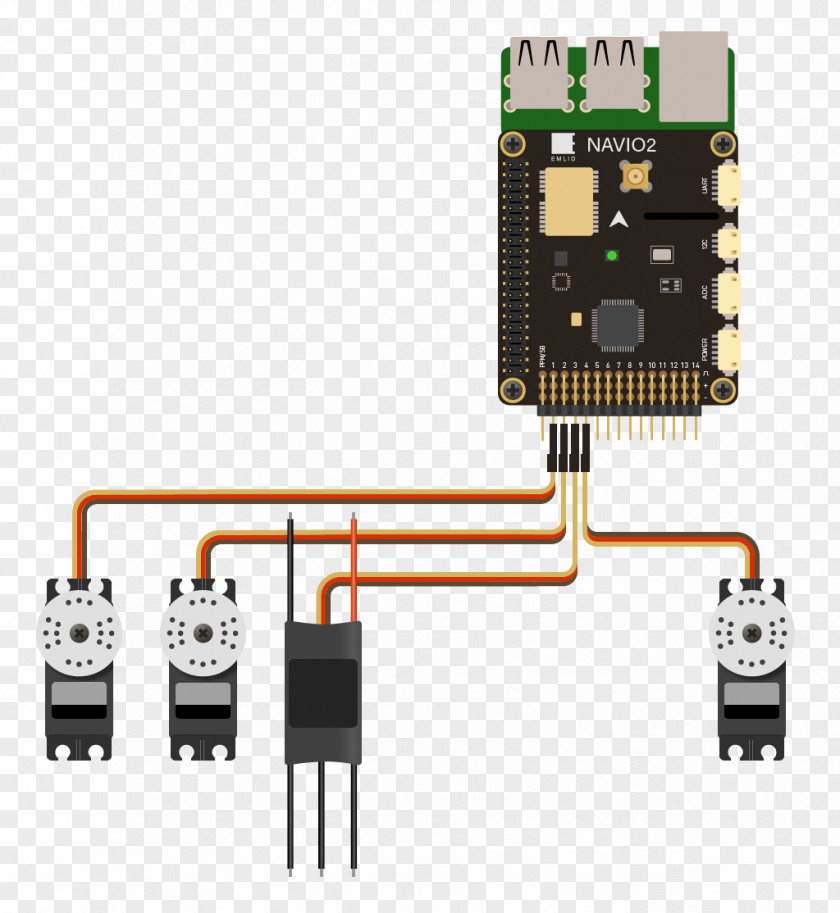 Microcontroller Electronic Speed Control Servo Electronics Electrical Network PNG