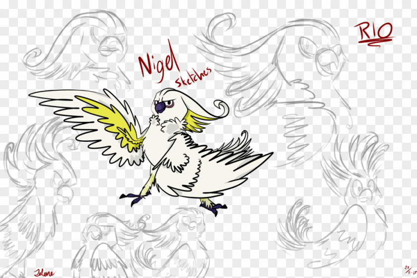 Rio Bird Nigel Tamatoa Character Beak PNG