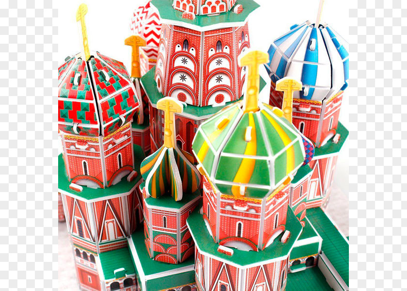 St Basils Cathedral Gingerbread House Food Gift Baskets Christmas Ornament Day PNG
