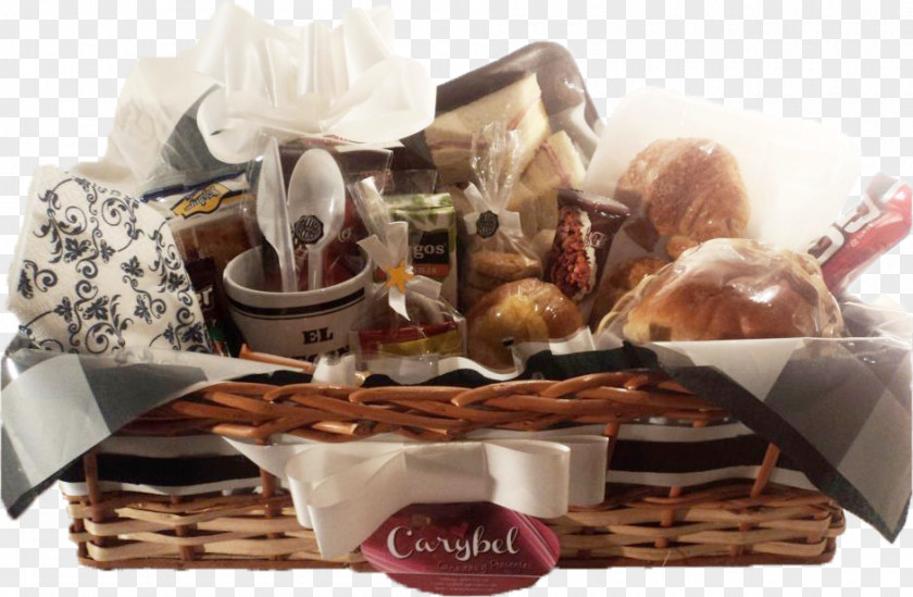 Breakfast Chocolate Milk Tea Basket PNG