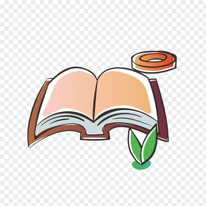 Cartoon Book Drawing Clip Art PNG