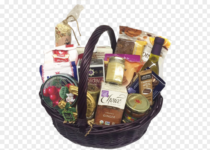 Gift Hamper Food Baskets Card PNG