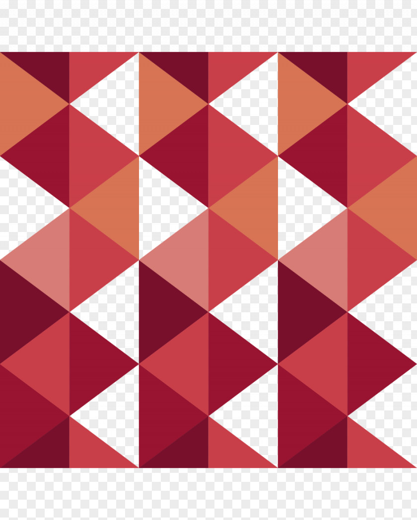 Vector Triangle Pattern Pixel PNG