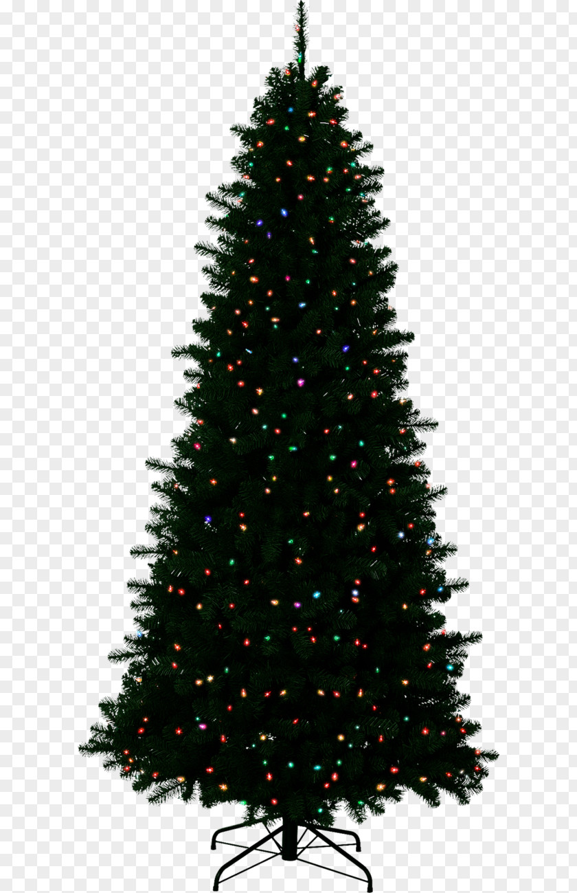 Black Christmas Tree Artificial Ornament Decoration PNG