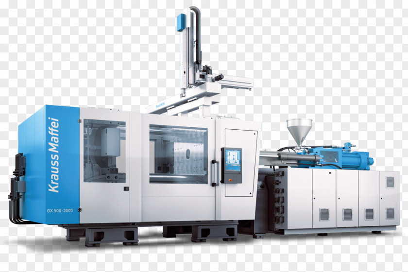 Business Injection Molding Machine Krauss-Maffei Plastic Moulding PNG