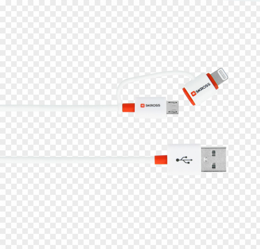 Lightning Electrical Cable Micro-USB Connector PNG