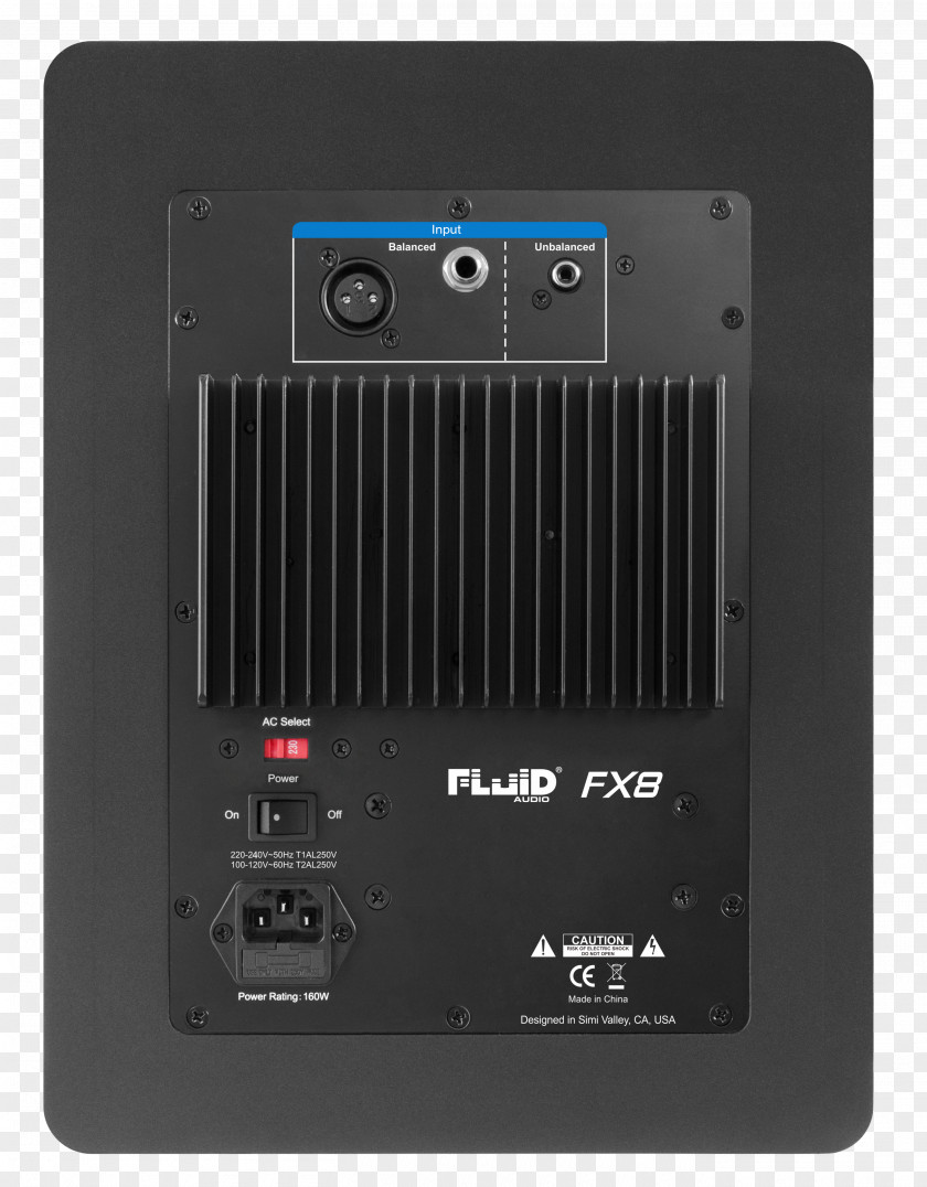 Radio Studio Subwoofer Monitor Fluid Coaxial Loudspeaker PNG