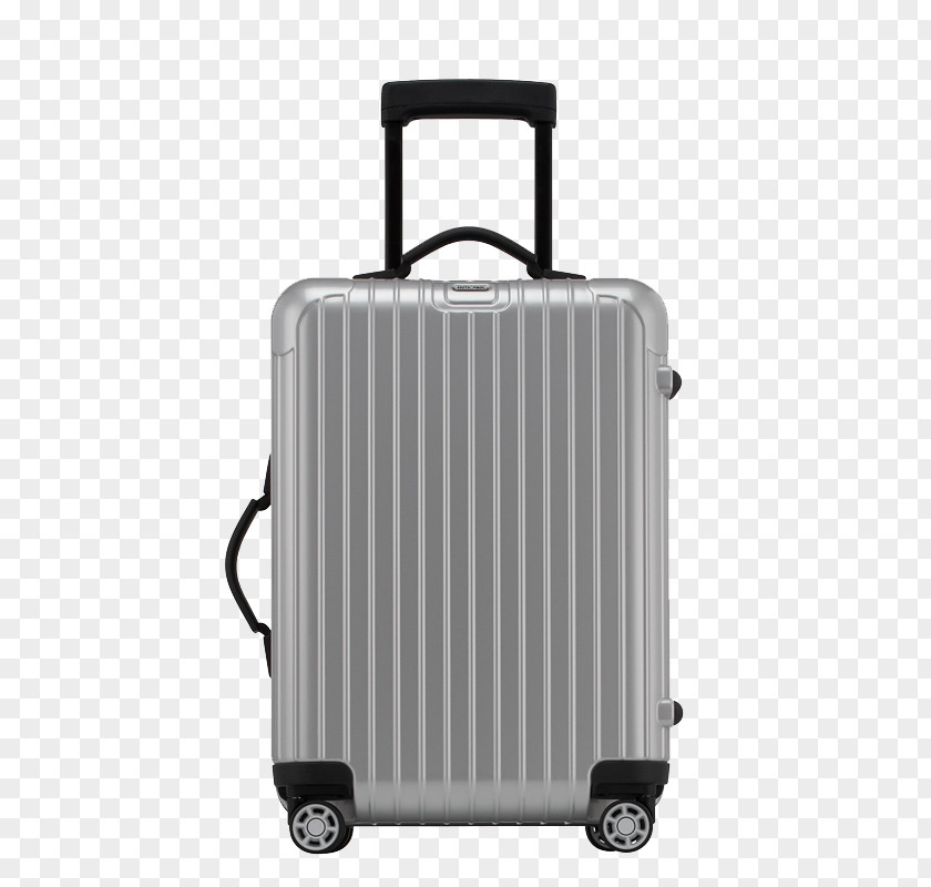 Silver Hard Suitcases Salsa Rimowa Baggage Suitcase Hand Luggage PNG