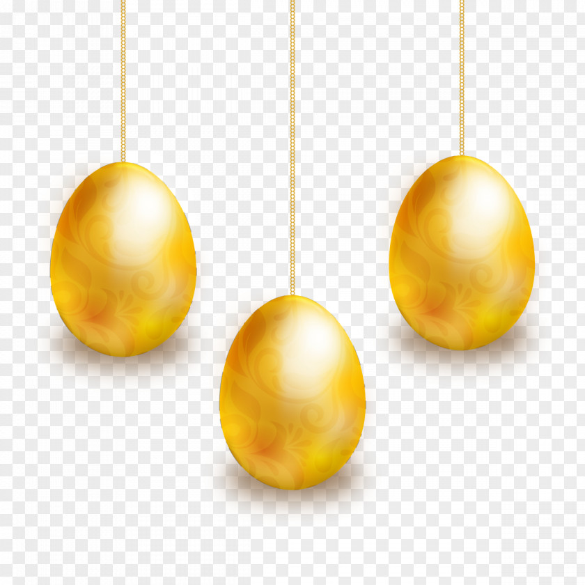 Vector Charm Golden Eggs Download Euclidean PNG