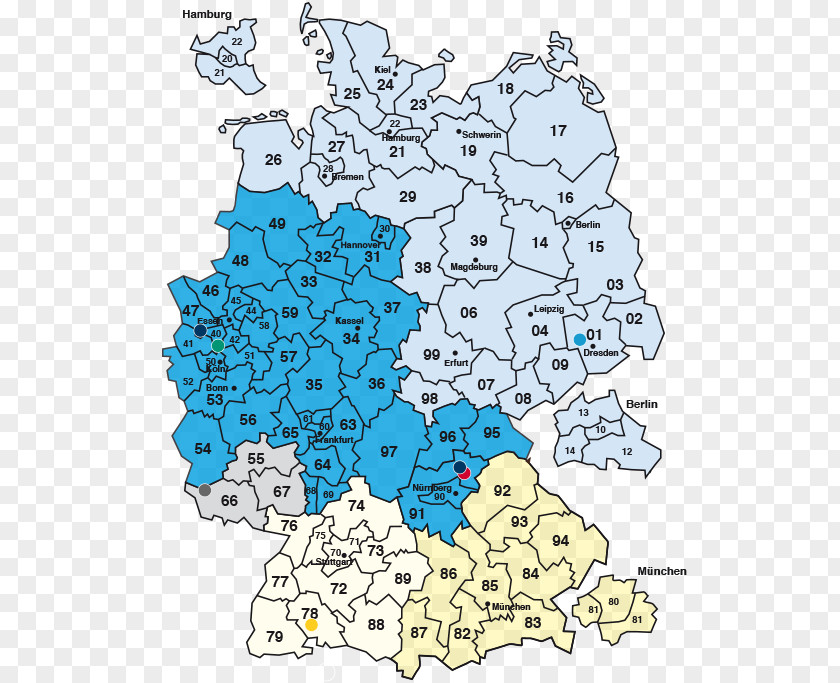 Map Postal Codes In Germany Turning Computer Numerical Control PNG