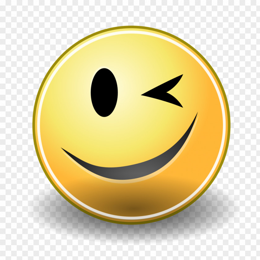 Smiley Wink Clip Art PNG