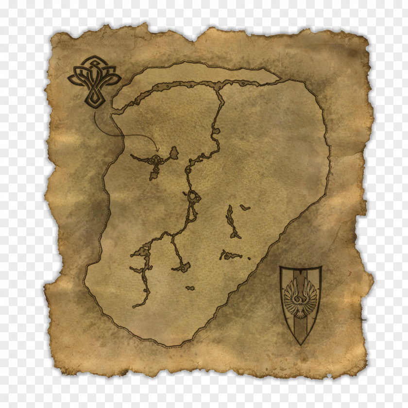 The Elder Scrolls Online II: Daggerfall Alchemy Map PNG