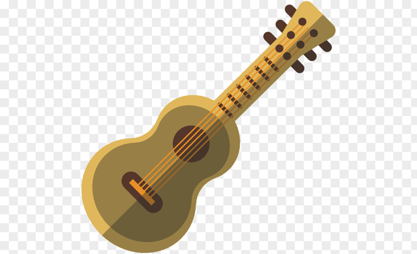Zither Vector Bass Guitar Acoustic Ukulele Tiple Cuatro PNG
