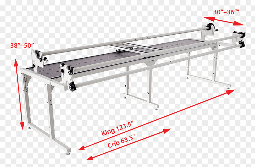 Bicep Frame Machine Quilting Sewing Machines Longarm Juki Quilt Virtuoso Pro TL-2200QVP PNG