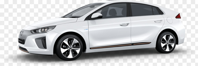 Hyundai 2018 Ioniq EV Motor Company Electric Vehicle Car PNG