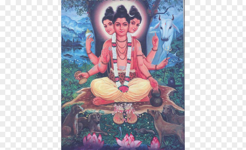 Krishna Shiva Dattatreya Girnar Sri PNG