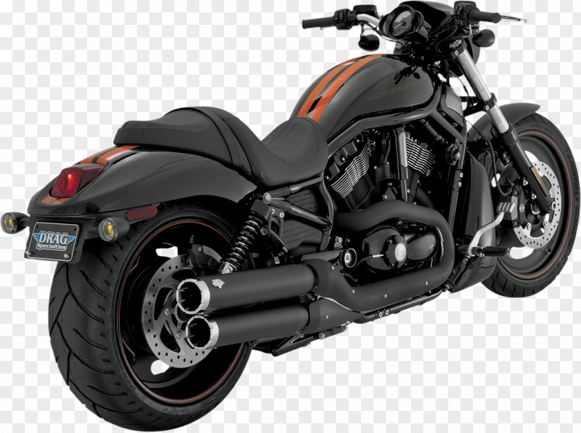 Motorcycle Exhaust System Harley-Davidson VRSC Muffler PNG