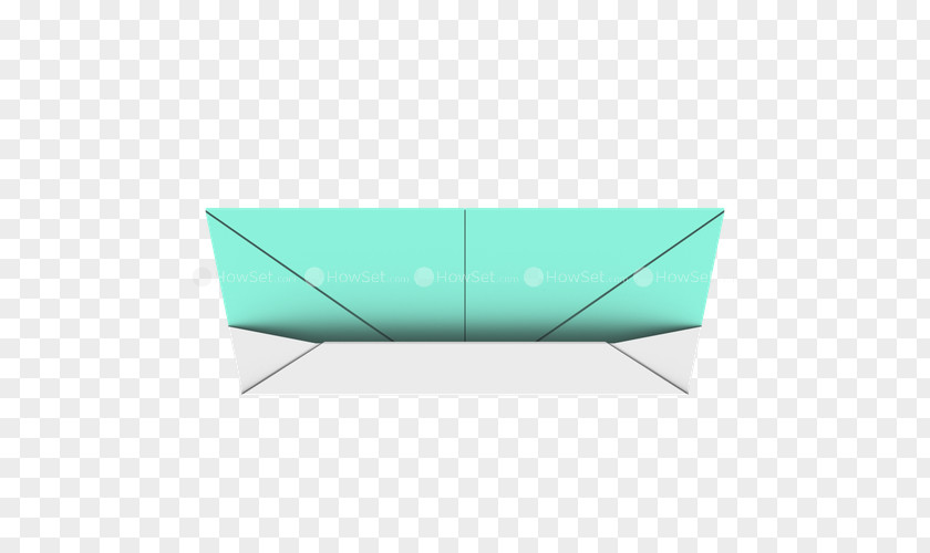 Origami Letters Rectangle PNG