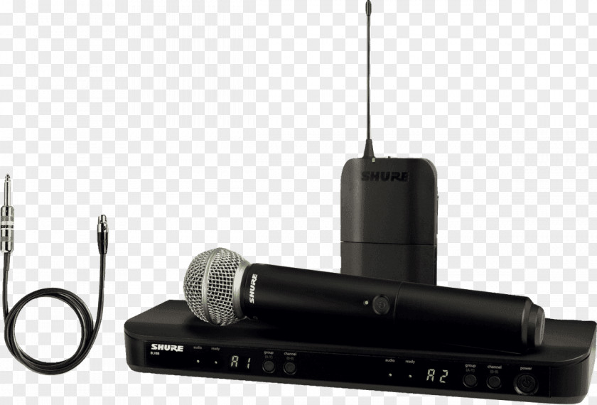 Shure Sm58 SM58 Wireless Microphone PNG