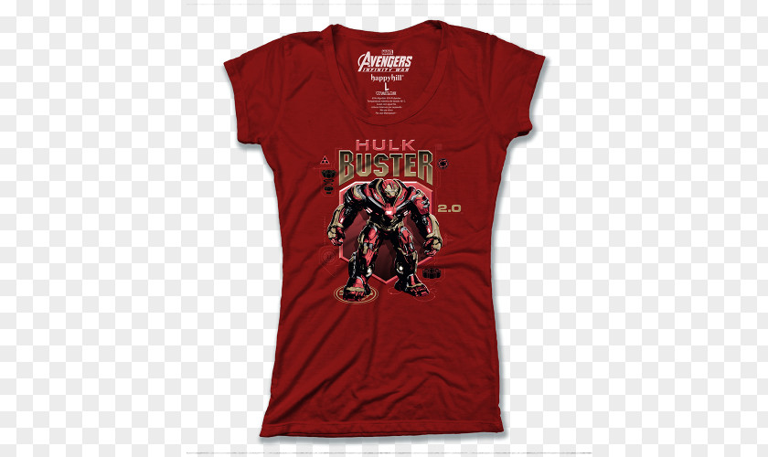 Hulk Buster T-shirt Black Panther Spider-Man Doctor Strange Captain America PNG