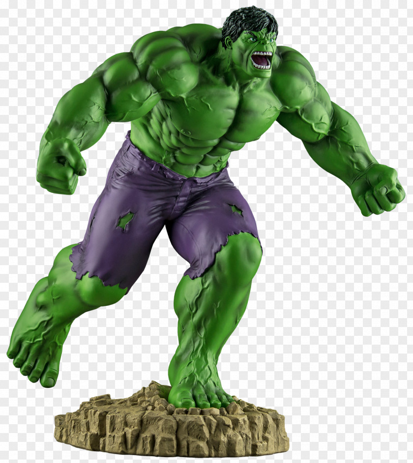 Hulk Statue Figurine Superhero PNG