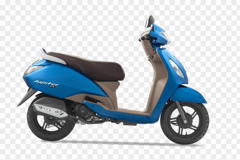 Jupiter TVS Scooter Motor Company Color Blue PNG