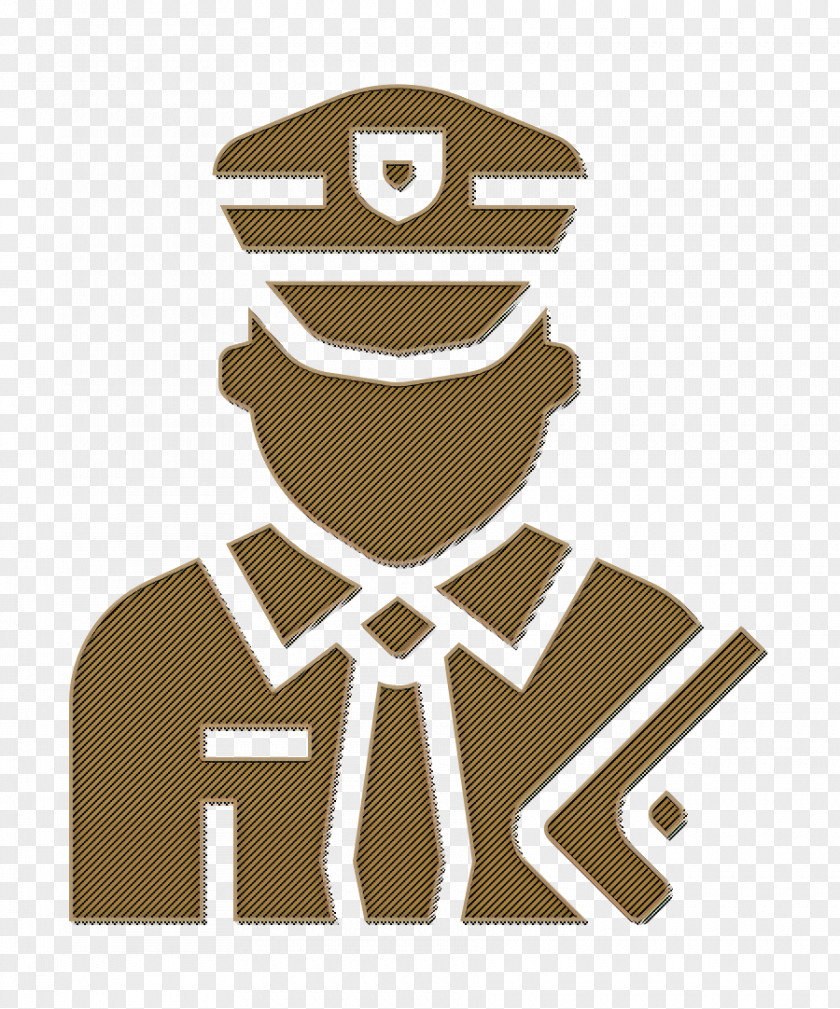 Policeman Icon Professions And Jobs Occupations PNG