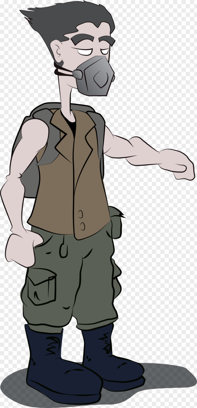 Post Apocalyptic Characters Finger Human Behavior Homo Sapiens Cartoon PNG