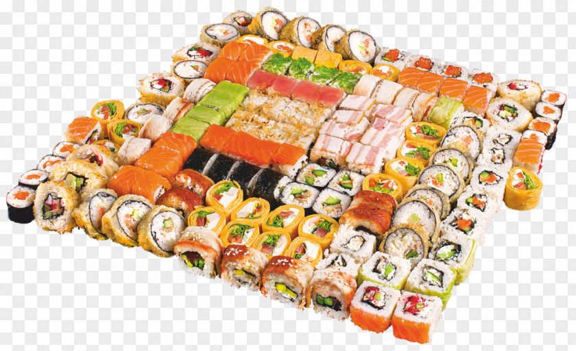 Sushi Japanese Cuisine Makizushi California Roll Unagi PNG